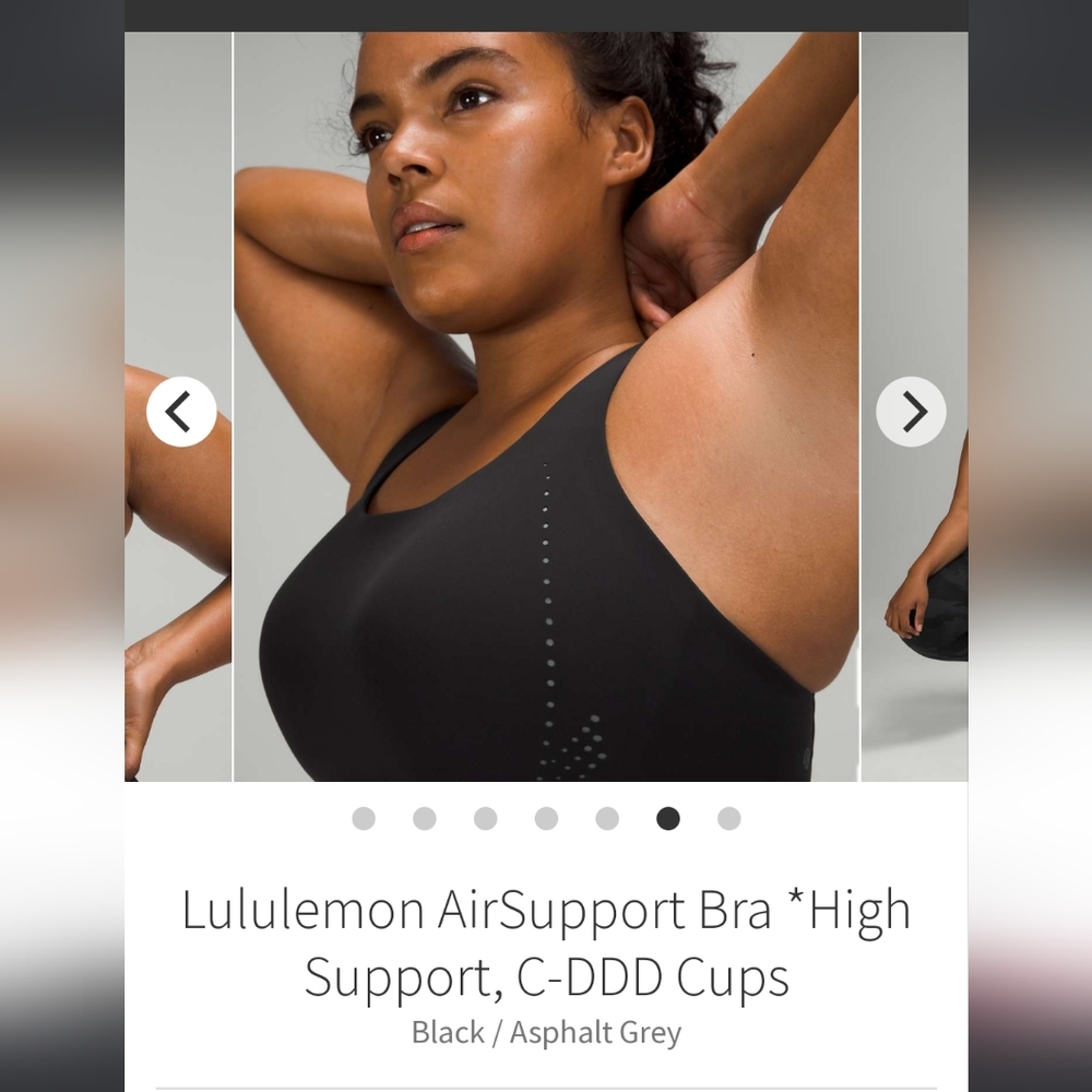 Lululemon AirSupport Bra 36DD